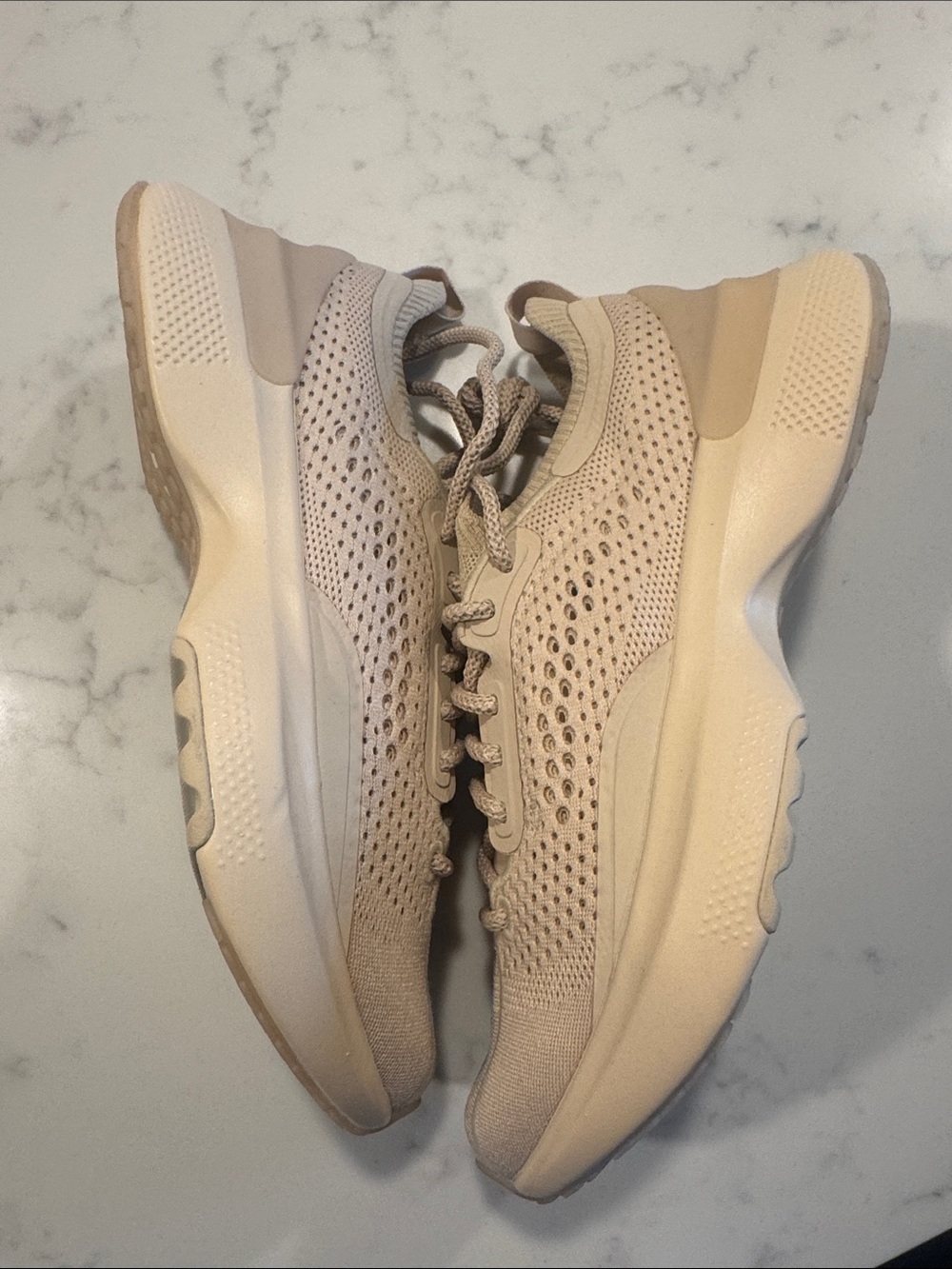 Lululemon Light Beige chargefeel 3 Running Sneakers - Picture 4 of 7
